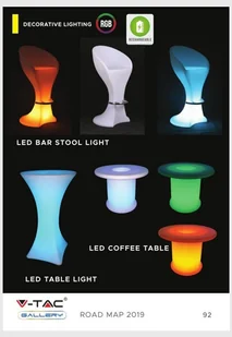 V-tac Stool Lights Ogrodowa 40271 - Lampy ogrodowe - miniaturka - grafika 5