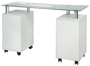 Beauty System Stolik do manicure BD-3425-1 BIAŁY BD-3425-1 WHITE - Stoliki do manicure - miniaturka - grafika 2