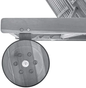 vidaXL Leżaki, 2 szt., lite drewno akacjowe 311874 - Leżaki ogrodowe - miniaturka - grafika 7