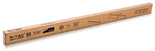 v-tac Oprawa V-TAC LED Linear SAMSUNG CHIP 40W Do łączenia Zwieszana Szara 120cm VT-7-40-S 4000K 3200lm - Oprawy, klosze i abażury - miniaturka - grafika 4