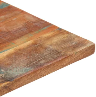 vidaXL Kwadratowy blat do stołu, 80x80 cm, 15-16 mm, drewno z odzysku vidaXL - Blaty meblowe i parapety okienne - miniaturka - grafika 6