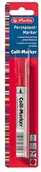 Markery permanentne - Herlitz 8665408 marker Colli 1  4 MM, w kolorze czarnym, czerwony 8665606 - miniaturka - grafika 1