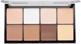 Makeup Revolution HD Pro Powder Contour paleta do konturowania twarzy w kremie Fair 20g - Bronzery i konturowanie twarzy - miniaturka - grafika 2