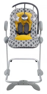 Beaba Bouncer Up&Down III, Leżaczek, Yellow Palm Tree - Leżaczki i huśtawki - miniaturka - grafika 2