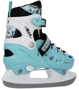 Nils EXTREME NH10905 4w1 MIĘTOWE ROZM. S(31-34) ŁYŻWOROLKI Z WYM. PŁOZĄ HOKEJOWĄ EXTREME - Rolki - miniaturka - grafika 2