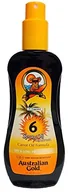 Balsamy i kremy do opalania - Australian Gold Australian złoty ochrona przed słońcem SPF6 Spray Oil con Carrot 237 ML 10143 - miniaturka - grafika 1