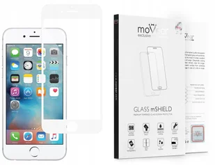 movear Szkło Hartowane 2.5D MAX na iPhone 6 plus / 6s plus Pyłoszczelne Full Glue Cały Ekran AIP6PGMM03AWH - Szkła hartowane na telefon - miniaturka - grafika 6