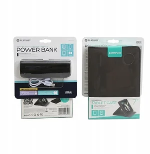 OMEGA Etui do tabletu TABLET/E-BOOK 7&quot MARYLAND BLACK + POWER BANK 7200 - Etui do czytników e-book - miniaturka - grafika 2