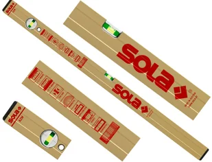 Sola Poziomnica aluminiowa AZM100/3 - Poziomice, łaty, miary - miniaturka - grafika 2