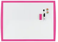 Tablice i flipcharty - Rexel Joy biała tablica ścienna ramka jest w połączeniu z cudownych zielona limetka z zaokrąglonym dnem ramka z tworzywa sztucznego jest za pomocą jednego wycieraczek przedniej szyby, na sucho 2104177 - miniaturka - grafika 1