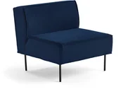 Fotele i krzesła biurowe - AJ Produkty fotel COPENHAGEN PLUS, tkanina, niebieski - miniaturka - grafika 1