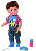 Lalki dla dziewczynek - Zapf Creation Baby Born Lalka Interaktywna Chłopiec Braciszek 43cm - miniaturka - grafika 1