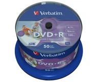 Nośniki danych - Verbatim DVD+R 4,7GB x16 Datalife 50szt 43793 - miniaturka - grafika 1