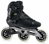 Rolki - Rollerblade Rollblade E2 110 łyżworolki, czarne, dla dorosłych, unisex, 305 07060200 100 - miniaturka - grafika 1