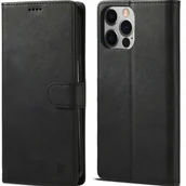 Etui i futerały do telefonów - Bizon Etui Case Wallet iPhone 13 Pro czarne BCWIP13PBK - miniaturka - grafika 1