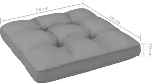vidaXL 12-cz. zestaw wypoczynkowy do ogrodu, z poduszkami, lita sosna 3077004 - Meble ogrodowe - miniaturka - grafika 9