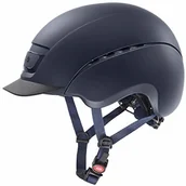 Kaski do jazdy konnej - Uvex uvex Unisex kask dla dorosłych, elexxion plus granatowy, matowy, 59 cm 0307 - miniaturka - grafika 1