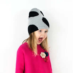 Art of Polo Czapka dziecięca Groszek - Czapki damskie - miniaturka - grafika 5