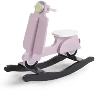 Zabawki na biegunach - CHILDHOME CHILDWOOD Skuter na biegunach, różowy i czarny, CWRSP - miniaturka - grafika 1