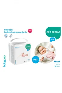 Babyono Babyono podkłady do przewijania 40 x 60 cm 20 sztuk [598] 1143153 - Przewijaki - miniaturka - grafika 5