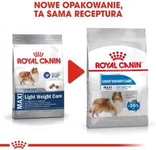 Royal Canin CCN Maxi Light Weight Care 10 kg - Sucha karma dla psów - miniaturka - grafika 3