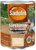 Farby olejne i specjalne - Sadolin Impregnat Olej Superdeck Bezbarwny 0,75 L - miniaturka - grafika 1