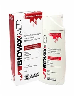 Lbiotica BIOVAX MED Szampon stymulujący odrost włosów 200ml - Szampony do włosów - miniaturka - grafika 4