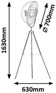Rabalux Nataniel lampa podłogowa 4119 4119 - Lampy stojące - miniaturka - grafika 6
