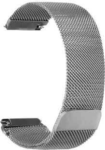 TOPP Pasek TOPP 46 mm mesh srebrny - Akcesoria do smartwatchy - miniaturka - grafika 2