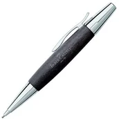 Ołówki - Faber-Castell 138381 ołówek automatyczny e-motion, wkład 1,4 mm, w pudełku na prezent, drewno brzozowe czarne F138383 - miniaturka - grafika 1