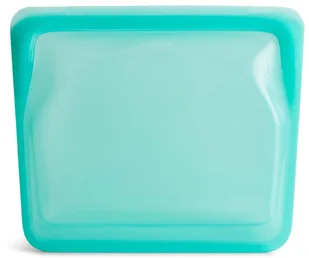 Stasher Torebka stojąca z silikonu na żywność Stasher Stand-up Bag - aqua STSU02 - Lunch boxy - miniaturka - grafika 2