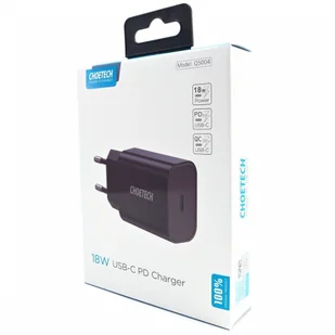 CHOETECH Ładowarka sieciowa CHOETECH Q5004 Czarny - Ładowarki do telefonów - miniaturka - grafika 7
