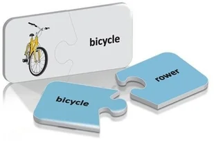 zzuple DWUSTRONNE PUZZLE DO NAUKI ANGIELSKIEGO-POJAZDY VEHICLES - Pomoce naukowe - miniaturka - grafika 3