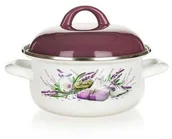 Garnki - Banquet LAWENDA garnek emaliowany 20 cm, 20 cm, 20 cm - miniaturka - grafika 1