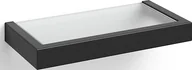 Półki łazienkowe - Zack Półka łazienkowa Linea 26,5 cm czarna 40573 - miniaturka - grafika 1