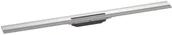 Syfony - Hansgrohe RainDrain Flex Odpływ liniowy przyścienny 100 cm stal szlachetna szczotkowana 56053800 - miniaturka - grafika 1