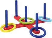 Zabawki i gry sportowe - Ecoiffier Gra w krążki krzyż 4 krążki) - miniaturka - grafika 1