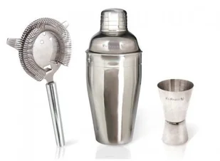 Vin Bouquet Zestaw barmański - shaker, miarka, sitko Vin Bouquet FIK 029 SET - Pozostałe akcesoria kuchenne - miniaturka - grafika 2