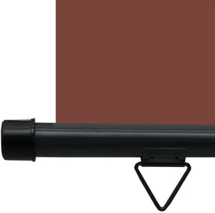 vidaXL Markiza boczna na balkon, 160 x 250 cm, brązowa vidaXL - Markizy - miniaturka - grafika 8