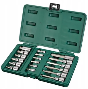 Sata Klucze płasko - oczkowy zestaw 12 szt. z podwójna grzechotką - Zestawy narzędziowe - miniaturka - grafika 2