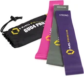 Gumy, taśmy, ekspandery - HMS Zestaw gum do ćwiczeń GU04 PRO - 27610-uniw - miniaturka - grafika 1