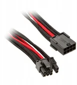 Kable komputerowe i do monitorów - Silverstone Adapter Pci 8-Pin na PCIe 6+2-250mm - miniaturka - grafika 1