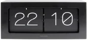 Zegary - Karlsson Zegar stołowo/ścienny Flip Clock Boxed XL black by KA5642BK - miniaturka - grafika 1