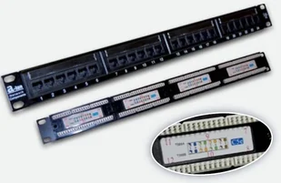 A-LANTEC A-LANTEC Panel Patch panel UTP 24 porty LSA kat.5e PK003 - Panele krosownicze - miniaturka - grafika 4
