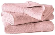 Ręczniki - De Witte Lietaer De Witte lietaer 194872 ręcznik kąpielowy zestaw 3-częściowy, bawełna, różowa, 140 x 70 cm 194872 - miniaturka - grafika 1