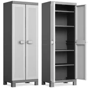 Pozostałe wyposażenie warsztatu - KETER Plastikowa szafa wielofunkcyjna KIS LINEAR high - high high - miniaturka - grafika 1