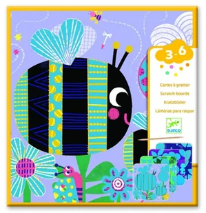 Djeco Owady - Wydrapywanka Dla Maluchów - DJ09092 - Zabawki kreatywne - miniaturka - grafika 2