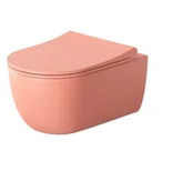 Miski WC - Massi MOLIS salmon z deską wolnoopadającą Slim Duro MSM-0013RIMSLIM-MS - miniaturka - grafika 1