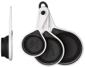 Pozostałe akcesoria kuchenne - Premier Housewares Premier housewares Zing składanej kubek z miarką 4 sztuki czarna 0807012 - miniaturka - grafika 1