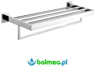 Wieszaki łazienkowe - Franke Podwójny wieszak na ręczniki ze stali nierdzewnej CUBUS CUBX012HP - miniaturka - grafika 1